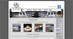 Desktop Screenshot of benz-store.com