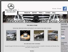 Tablet Screenshot of benz-store.com